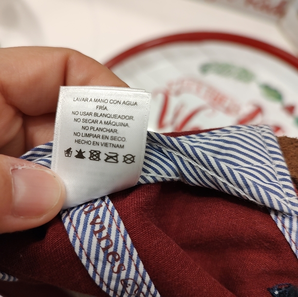 🥰GUC Vineyard Vines Unisex Wear Leather Adjustable Back Cotton Hat, Maroon, OSF - Picture 13 of 14